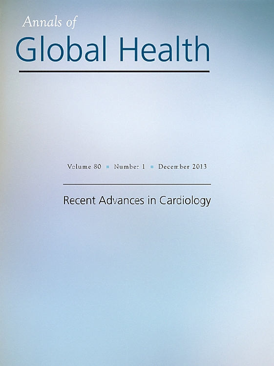 Go to journal home page - Annals of Global Health
